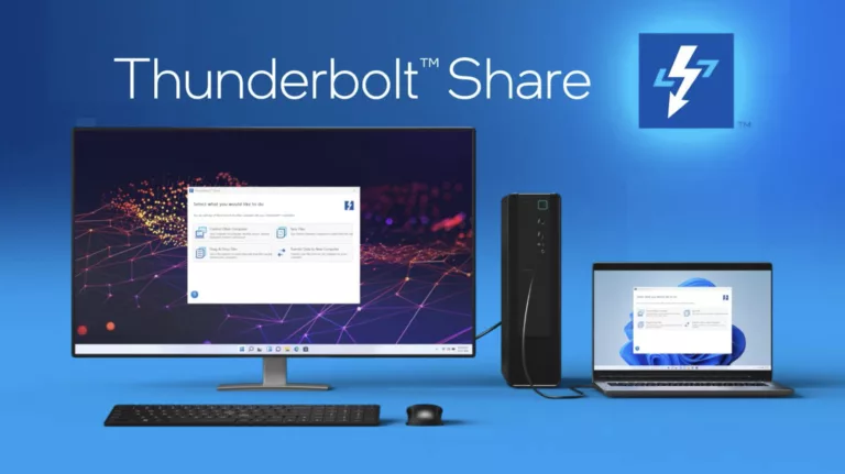 Intel Unveils Thunderbolt Share for Revolutionary PC-to-PC Interactions